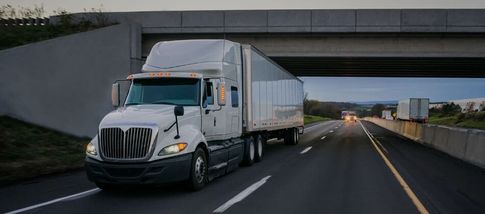 Big Truck on Highway